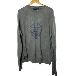 The University Of Oxford Gray Crewneck Sweatshirt Men's Large